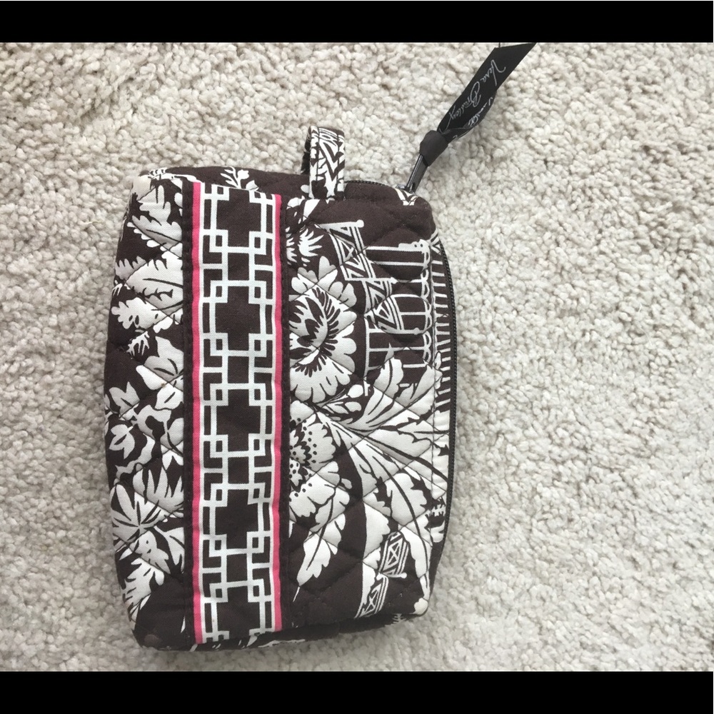 Imperial Toile Vera Bradley small cosmetic bag